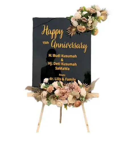 Papan Bunga Akrilik Jatiuwung