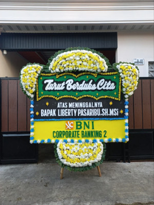 Papan Bunga Duka di Jatiuwung