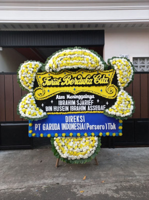 Papan Bunga Duka di Jatiuwung