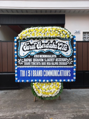 Papan Bunga Duka di Jatiuwung